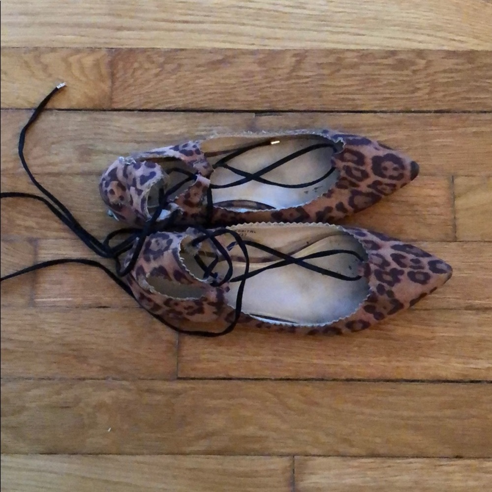 Top shop leopard 🐆 flats 🥿